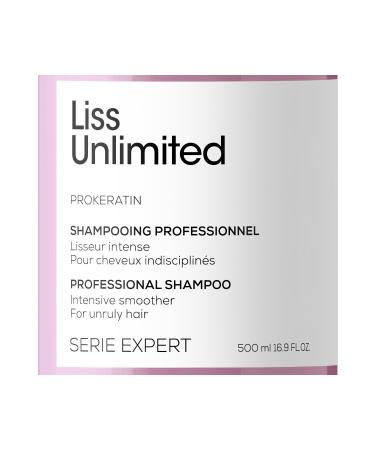 L'oreal Professionnel Serie Expert Liss Unlimited Anti-frizz and Intense Softness Shampoo - Buy Online on GoSupps.com