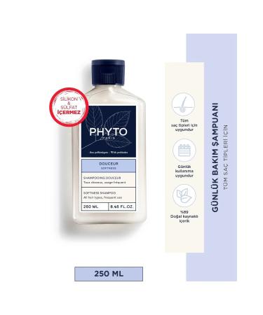 Phyto Douceur Softness Shampoo Natural Content Daily Care Shampoo 250 ml