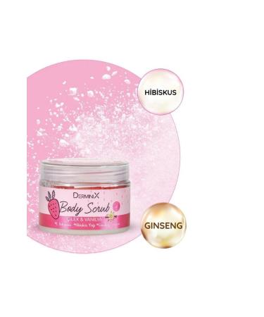 Derminix Strawberry Vanilla Body Peeling 300 ml - Buy Online on GoSupps.com