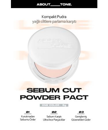 ABOUT TONE Anti-Oily and Anti-Sebum Mattifying Powder ABOUT TONE Sebum Cut Powder Pack - Buy Online on GoSupps.com