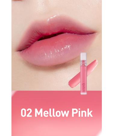 ETUDE Glow Fixing Tint / Lips Shining and Plumping Long-Lasting Tint-02 Mellow Pink - Buy Online on GoSupps.com