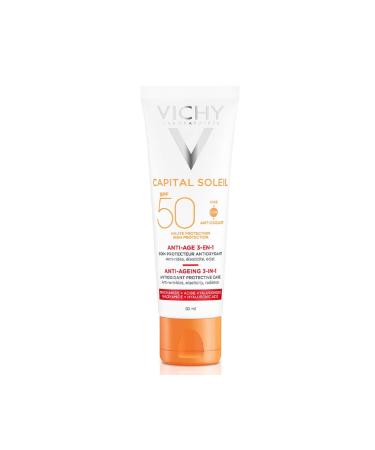 Vichy Capital Soleil Radiant Anti-Aging SPF 50 Anti Age Sun Cream 50 ml
