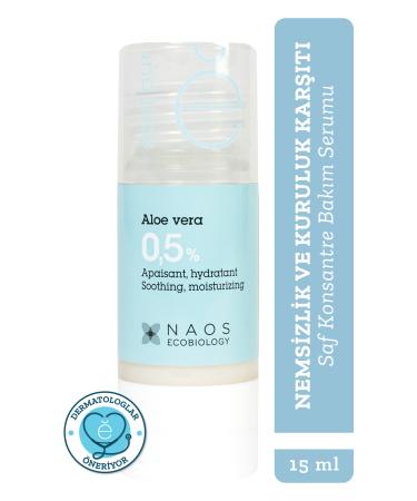 Etat Pur Pure Active Aloe Vera Moisturizing Soothing Pure Concentrated Skin Care Serum 15 ml Dry Skin