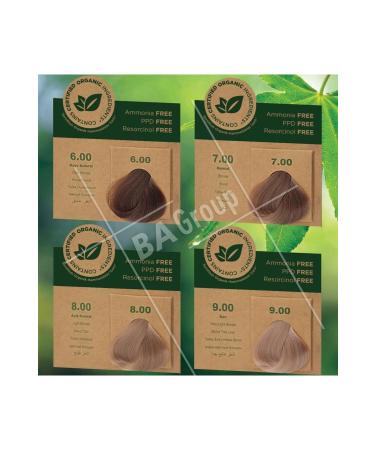 BioMagic Bio Magic Ammonia Free Hair Dye 7.00 Blonde X 4 Pieces & 20 Vol. Oxidant 4 Pieces - Buy Online on GoSupps.com