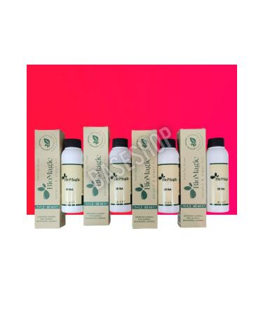 BioMagic Ammonia Free Hair Dye 66.55 Cherry Red x 4 Pcs & 20 Vol. Oxidant 4 ADT