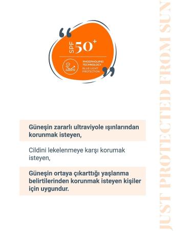 SHE VEC JUST PROTECTED FROM SUN - SPF50+ Anti-Spot High Protection Sun Cream | All Skin Types 50ml - Buy Online on GoSupps.com