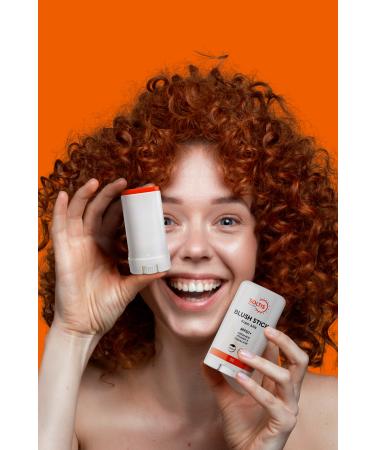 Soltis Moisturizing Stick Blush SPF50+ Peach Tone 02 15 Gr - Buy Online on GoSupps.com