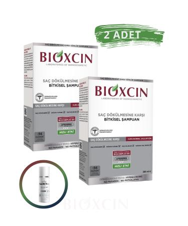 Bioxcin Genesis Shampoo 300 ML Dry / Normal Hair (2 PCS) '&' (1 PCS Facial Cleansing Gel) -set1359