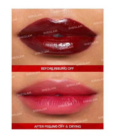 SHEGLAM PEEL TALK LIP TINT-TONGUE TWISTER water-resistant peelable lip tint Vegan formula - Buy Online on GoSupps.com