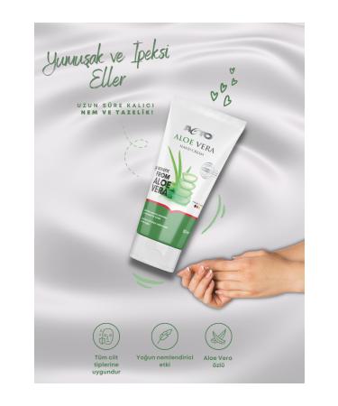 Acto Aloe Vera Hand Cream 50 ml | Aloe Vera Extract Hand Care Cream | New Formula