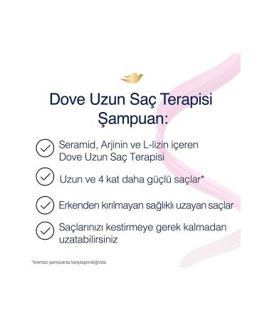 Dove Ultra Care Hair Care Shampoo Long Hair Therapy 400 ml X2 Hair Care Conditioner 350 ml - Buy Online on GoSupps.com