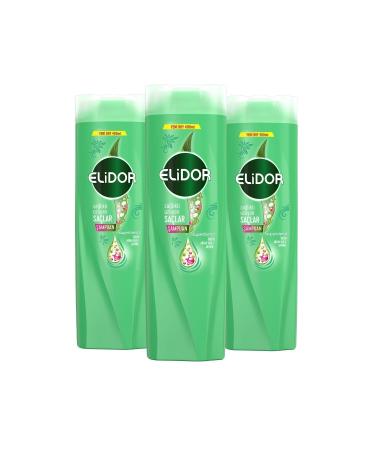 Elidor Superblend Hair Care Shampoo Healthy Growing Hair Biotin Argan Oil Arginine 400 ml X3