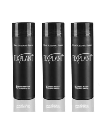 FIXPLANT 3 Pieces 28 gr Medium Brown Hair Powder