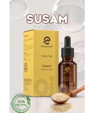 Esqulent 0 Pure Cold Pressed Sesame Oil Cleanses and Deeply Nourishes the Skin Nourishes the Hair