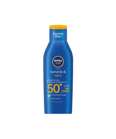 NIVEA Sun Protection & Moisture Sun Lotion 50+ Gkf 100 Ml