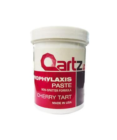 qartz Quartz Prophylaxis Paste Cherry Tart - Teeth Cleaning and Whitening Paste Cherry 340gr