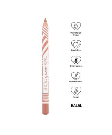 Pastel Show By Pastel Lip Liner - Lip Pencil 211 - Buy Online on GoSupps.com