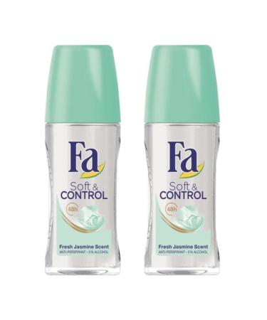 Fa Soft & Control Roll-on 50 ml 2 Pack