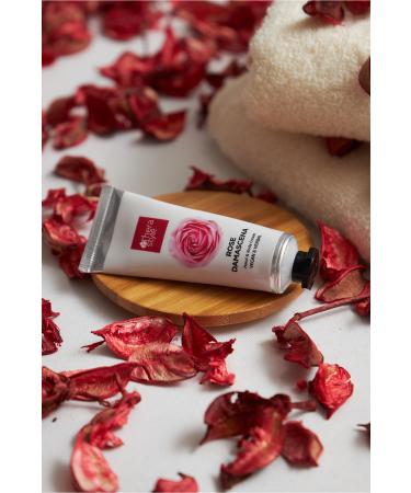 Thera Style Isparta Rose Hand Cream | Pink Rose Hand Cream 30 ml | Intensive Moisturizer For Dry Skin