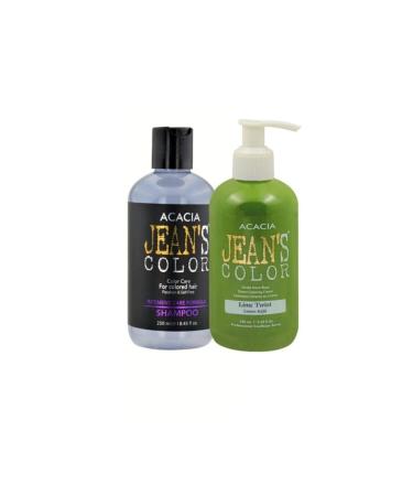 Acacia Jean's Color Lemon Mold 250 Ml. Ammonia-Free Balayage Colored Hair Dye Dye Protection Shampoo.250ml.