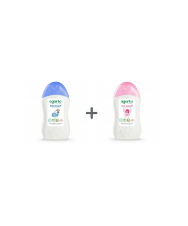 Agarta Natural Shampoo Special Care for Girls 400 Ml + Special Care for Boys 400 Ml