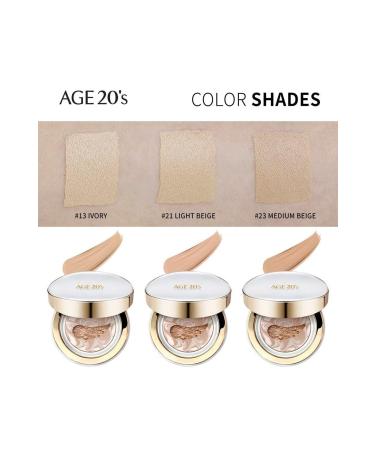 AGE 20'S Long-Lasting and Sebum Balancing Compact Foundation - (NO.13 VERY LIGHT SKIN) - Buy Online on GoSupps.com