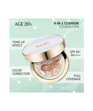AGE 20'S Long-Lasting and Sebum Balancing Compact Foundation - (NO.13 VERY LIGHT SKIN) - Buy Online on GoSupps.com