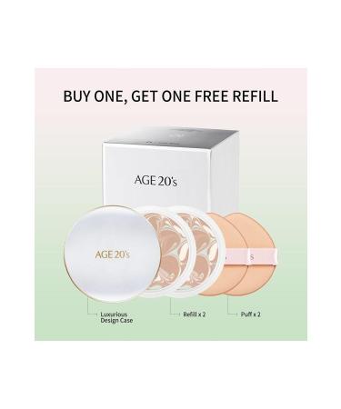 AGE 20'S Long-Lasting and Sebum Balancing Compact Foundation - (NO.13 VERY LIGHT SKIN) - Buy Online on GoSupps.com