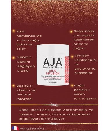 AJA Rapid Hair Recovery and Revitalization Therapy Intensive Care Hair Mask Keratin & Argan & Collagen 500 ml - Buy Online on GoSupps.com
