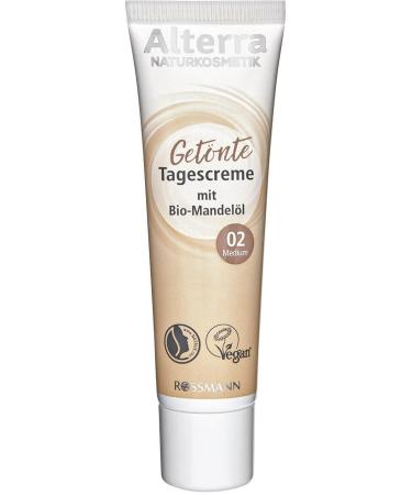 Alterra Tinted Day Cream No:02 Medium 30ml