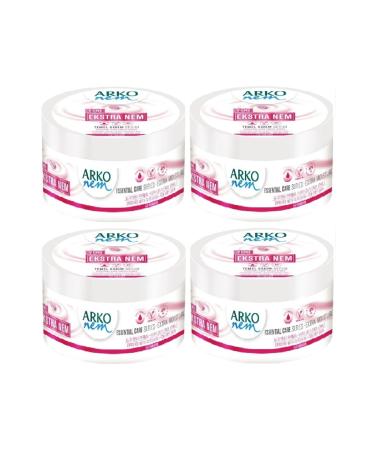 Arko Basic Care Cream 250 ml Extra Moisture x 4 Pieces