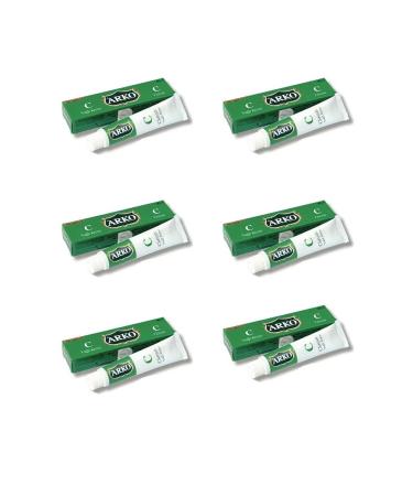 Arko 6 Pieces Natural Classic Oily Hand and Body Care Cream 20 cc