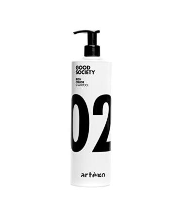 Artego Good Society 02 Rich Color Shampoo 1000 ml Color Protection Shampoo for Dyed Hair