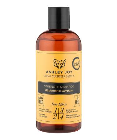 Ashley Joy Anti-Hair Loss Strengthening Shampoo with Keratin and Caffeine Sulfate-Free 400 ml - Buy Online on GoSupps.com