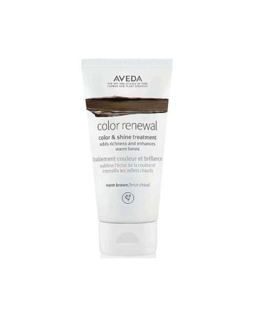 Aveda NEW color renewal color & shine treatment (warm brown)150 ml