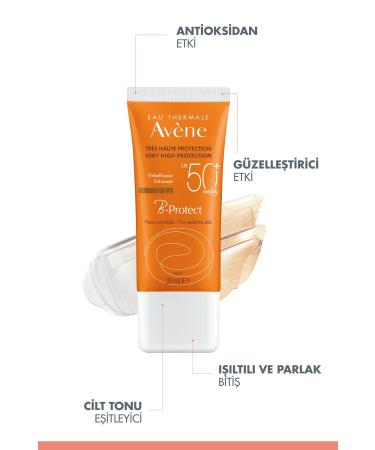 Avene B-protect SPF50+ Skin Tone Equalizing Sun Cream 30 ml - Buy Online on GoSupps.com