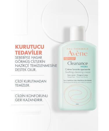 Avene Cleanance Hydra Drying Treatment Support Cleansing Cream 200 ml - Buy Online on GoSupps.com