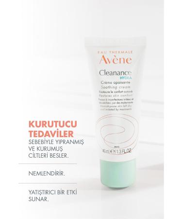 Avene Cleanance Hydra Moisturizing Cream for Damaged and Dry Skin 40 ml - Buy Online on GoSupps.com