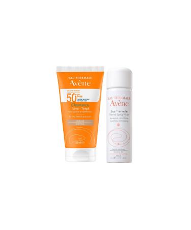 Avene Cleanance Tinted SPF 50+ Tinted Sunscreen for Oily/Acne Prone Skin 50ml - Thermal Water 50ml