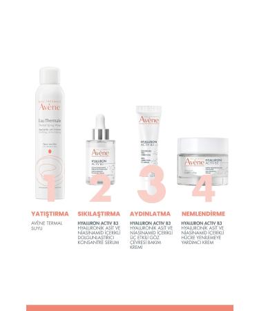 Avene Hyaluron Activ B3 Triple Effect Eye Contour Care Cream with Hyaluronic Acid and Niacinamide 15ml - Buy Online on GoSupps.com