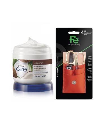 Avon Care Multi-Purpose Cream with Coconut Oil 400 Ml - Care Set