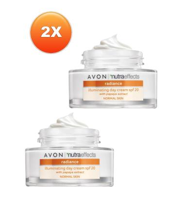 Avon Nutra Effects Radiance Moisturizing Cream Spf20 50 Ml. Duo Set - Buy Online on GoSupps.com