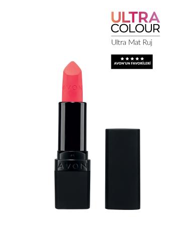 Avon Ultra Matte Lipstick Vibrant Melon
