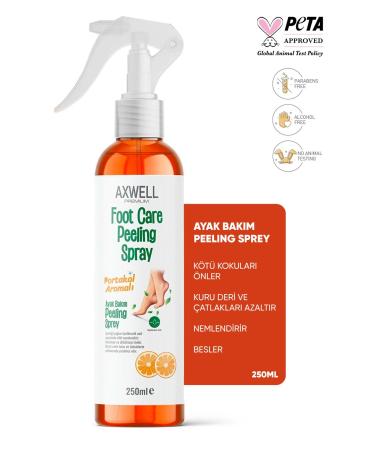 AXWELL PREMIUM Orange Flavored Care Mask for Dead Skin and Cracks 250 mL Wonder Foot Mask