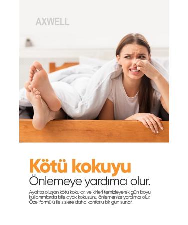 AXWELL PREMIUM Orange Flavored Care Mask for Dead Skin and Cracks 250 mL Wonder Foot Mask - Buy Online on GoSupps.com