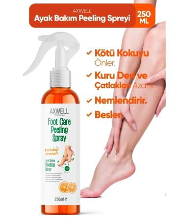 AXWELL PREMIUM Orange Flavored Care Mask for Dead Skin and Cracks 250 mL Wonder Foot Mask - Buy Online on GoSupps.com