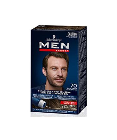 Aydin Men (2 PIECES) Men Perfect Hair Dye 70 Dark Brown
