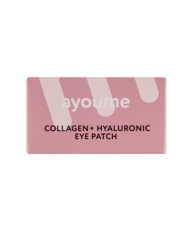 Ayoume Anti-Wrinkle Skin Brightening Collagen + Hyaluronic Eye Mask 1.4g x 60 Pcs - Buy Online on GoSupps.com