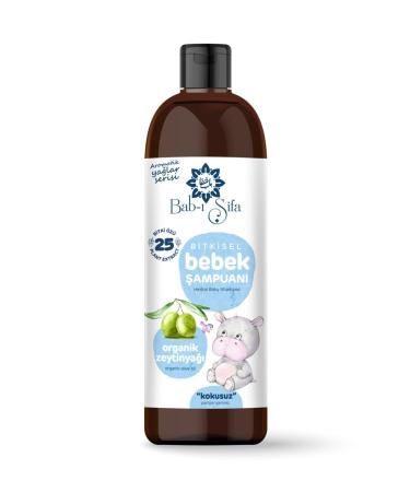 Bab- ifa Bab ifa Herbal Baby Shampoo Organic Olive Oil Unscented 400ml (GIMDES CERTIFIED)