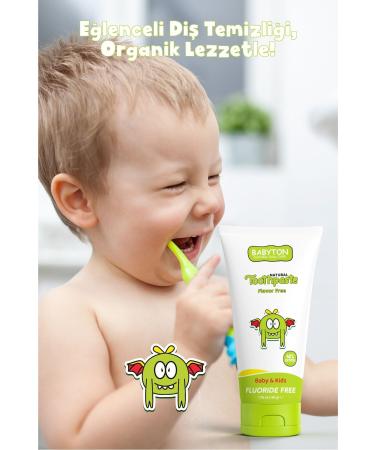 BABYTON Natural Toothpaste - Buy Online on GoSupps.com